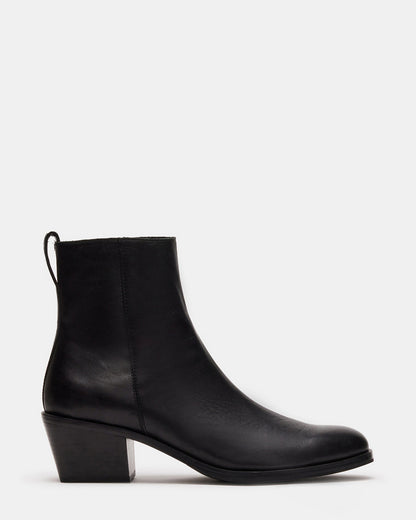 RICHIE Black Leather Men's Boots Steve Madden BLACK LEATHER
