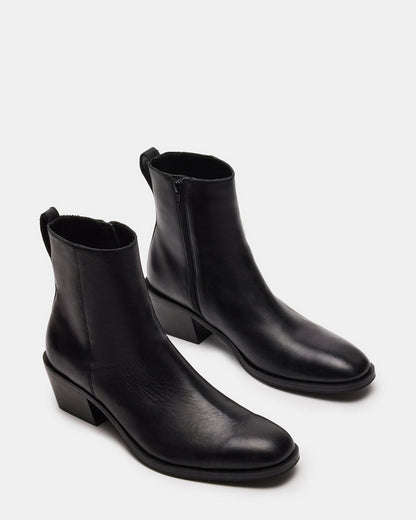 RICHIE Black Leather Men's Boots Steve Madden BLACK LEATHER