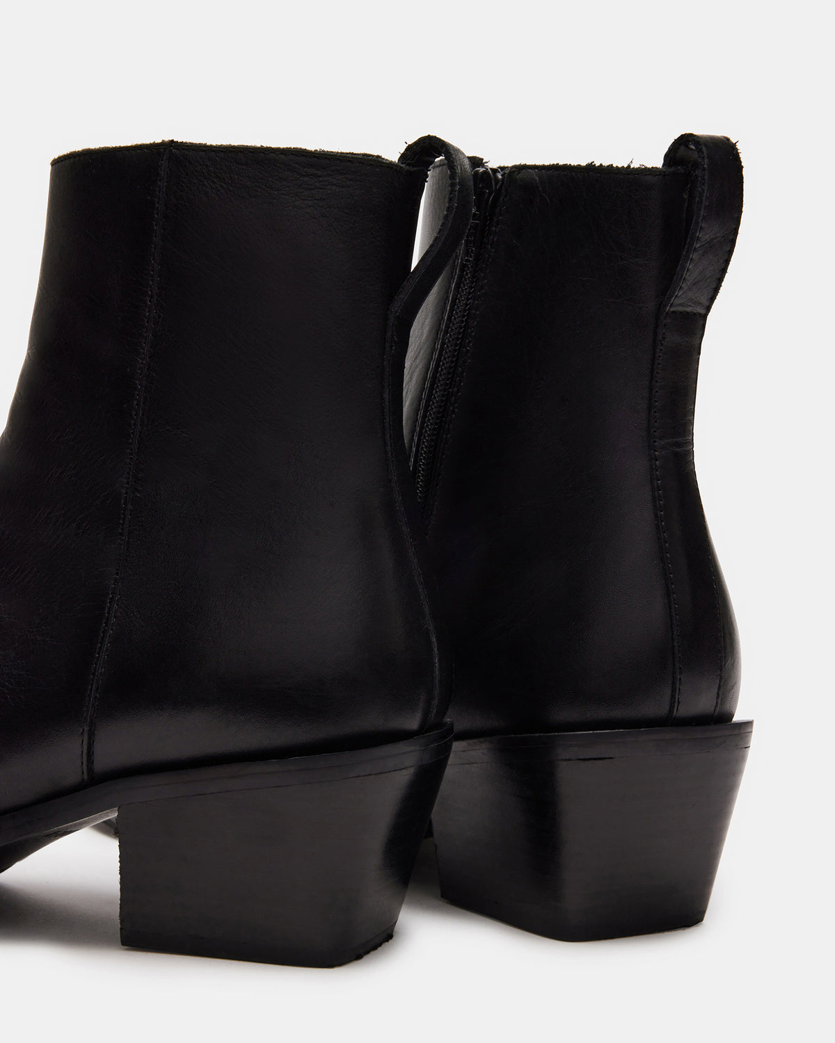 RICHIE Black Leather Men's Boots Steve Madden BLACK LEATHER