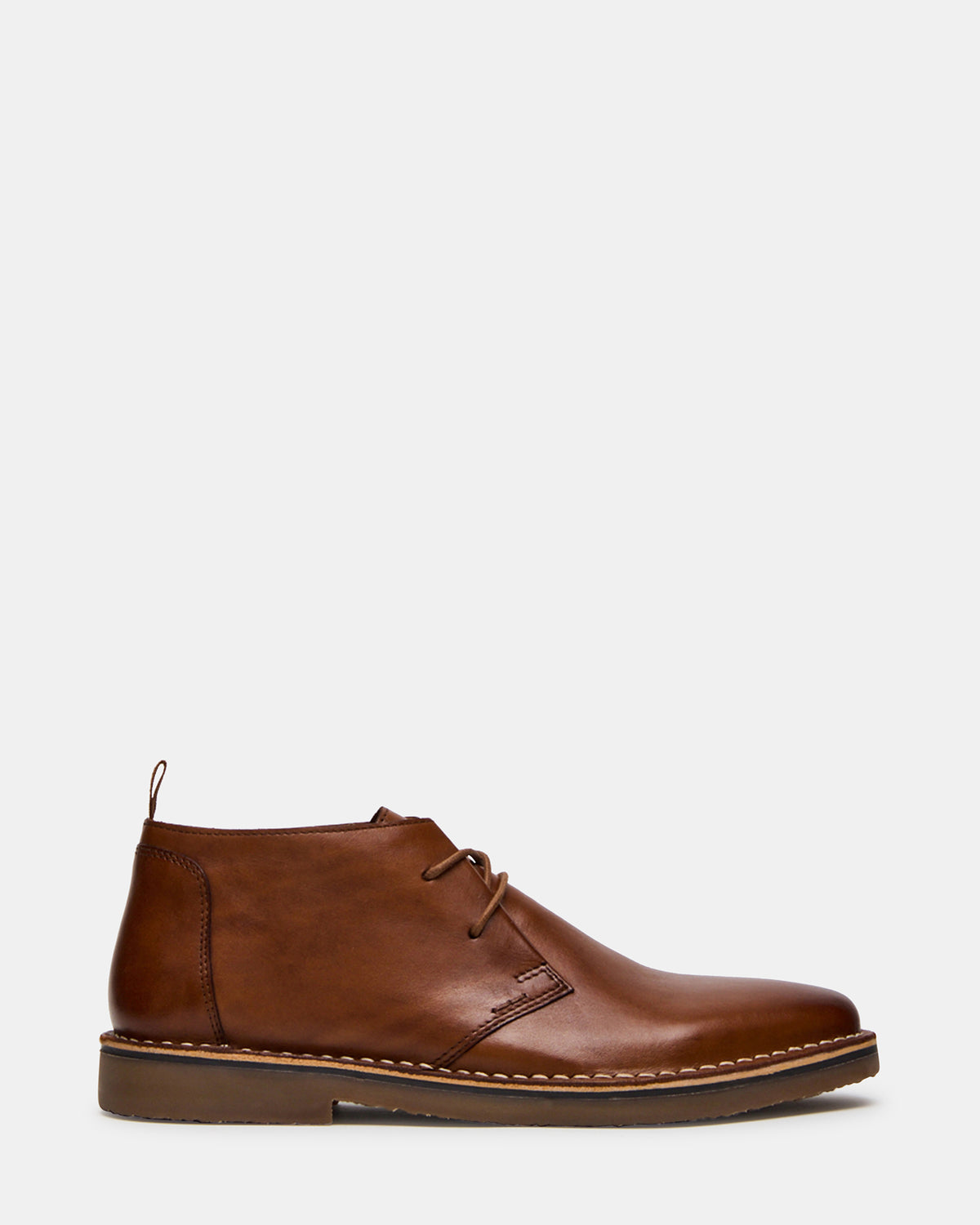 HARROS Tan Leather Men's Ankle Boots Steve Madden TAN LEATHER
