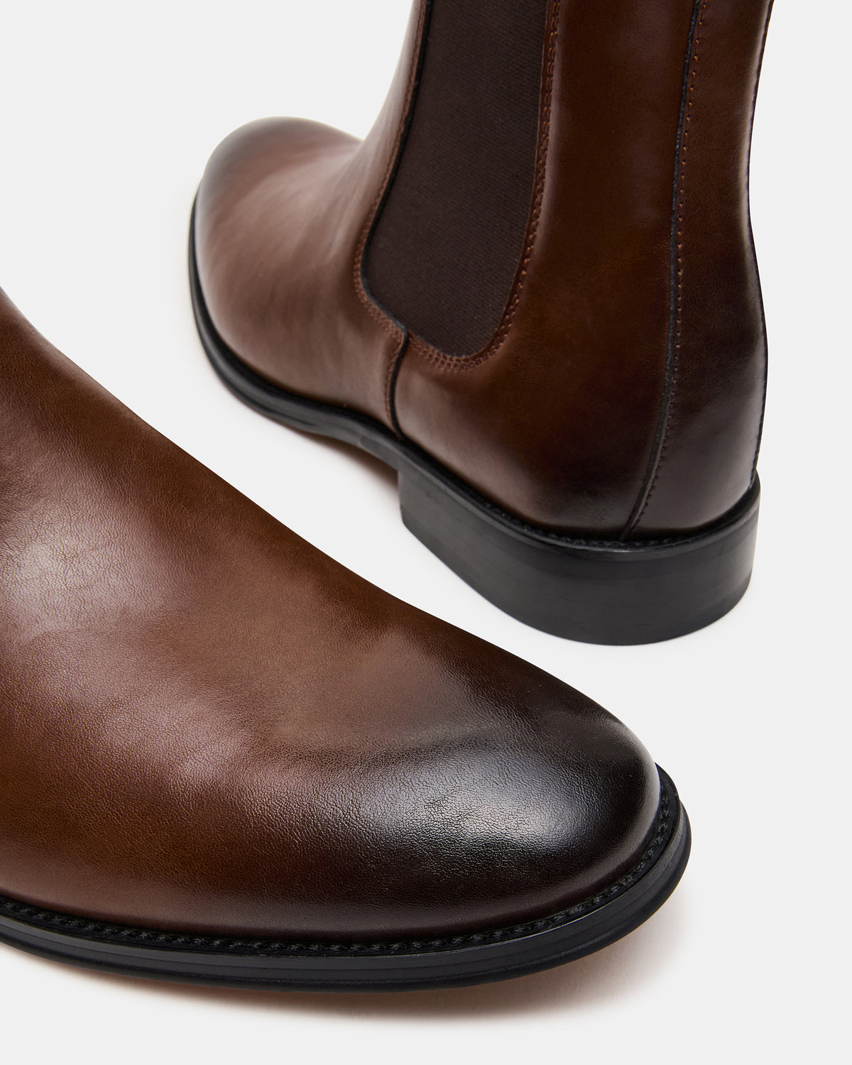 ALDAIR Brown Chelsea Men's Ankle Boot Steve Madden BROWN