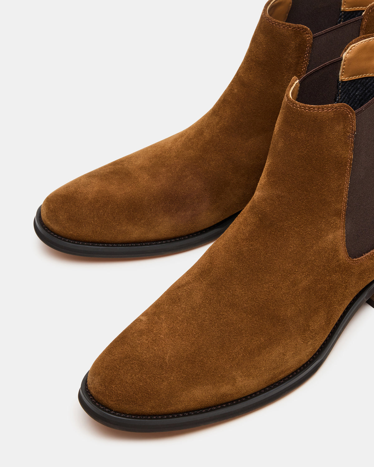 ALDAIR Chestnut Suede Chelsea Men's Ankle Boot Steve Madden CHESTNUT SUEDE
