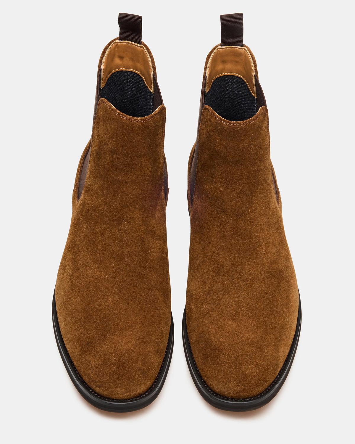 ALDAIR Chestnut Suede Chelsea Men's Ankle Boot Steve Madden CHESTNUT SUEDE