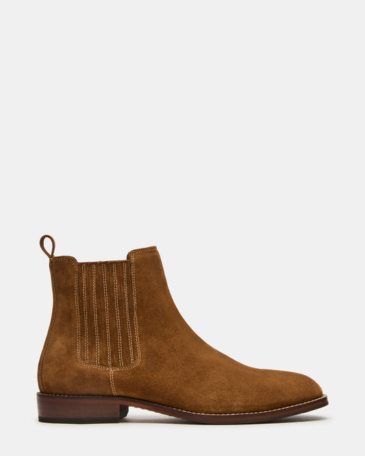 RYKER Cognac Chelsea Men's Ankle Boot Steve Madden COGNAC