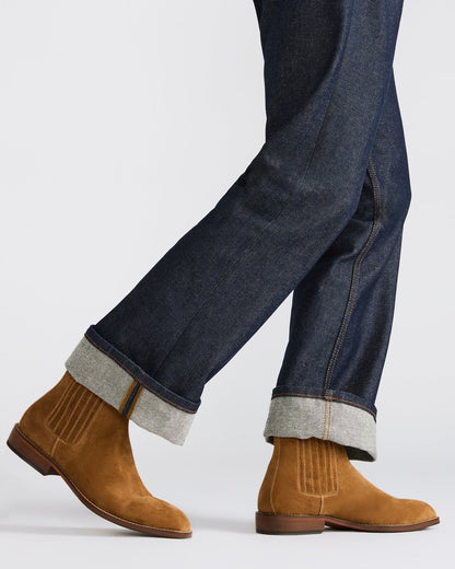 RYKER Cognac Chelsea Men's Ankle Boot Steve Madden COGNAC