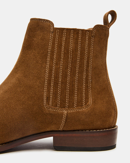 RYKER Cognac Chelsea Men's Ankle Boot Steve Madden COGNAC