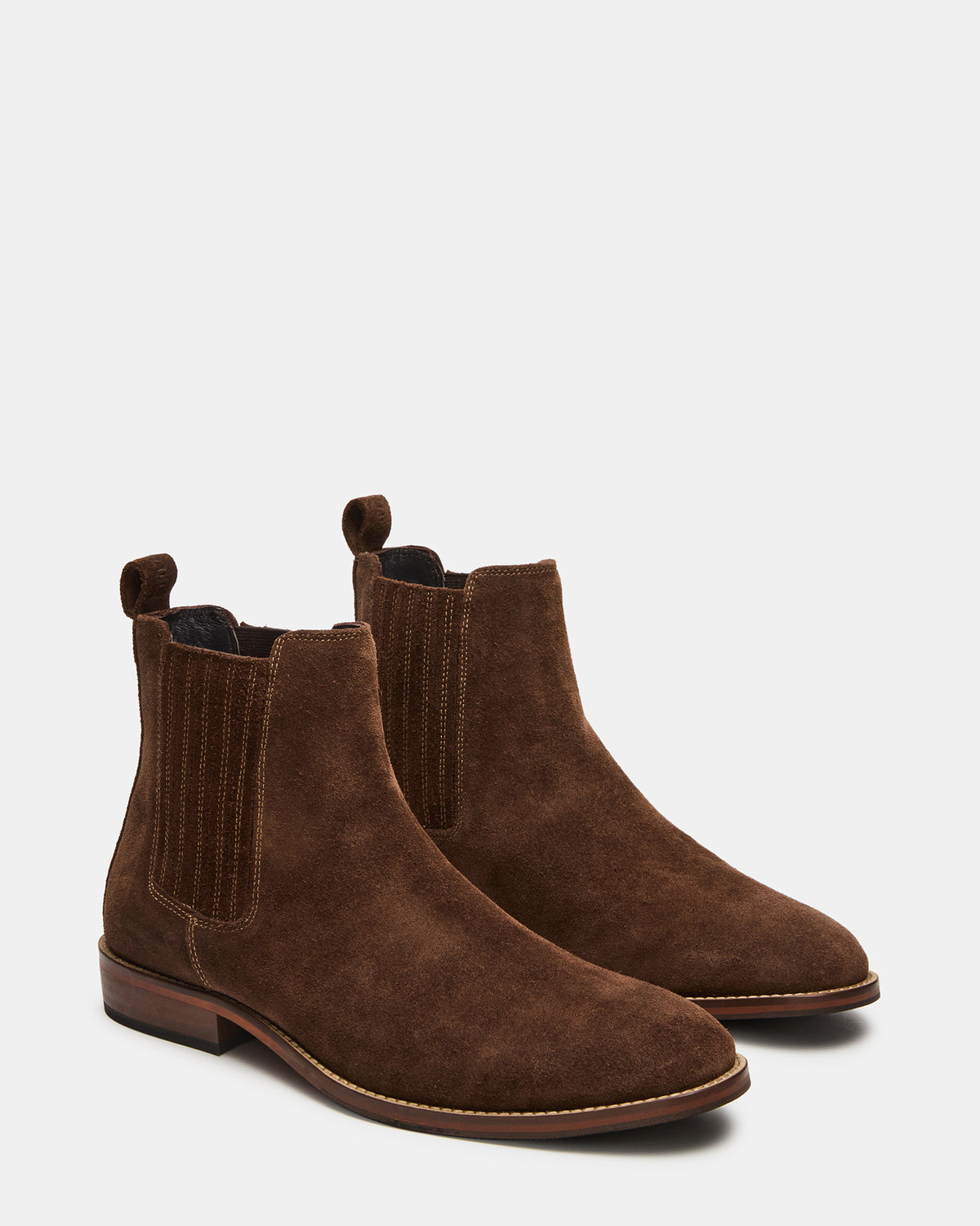 RYKER Brown Chelsea Men's Ankle Boot Steve Madden BROWN