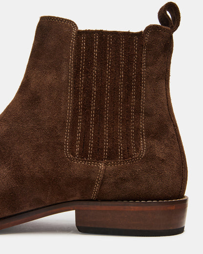 RYKER Brown Chelsea Men's Ankle Boot Steve Madden BROWN