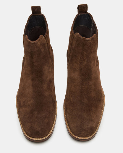 RYKER Brown Chelsea Men's Ankle Boot Steve Madden BROWN