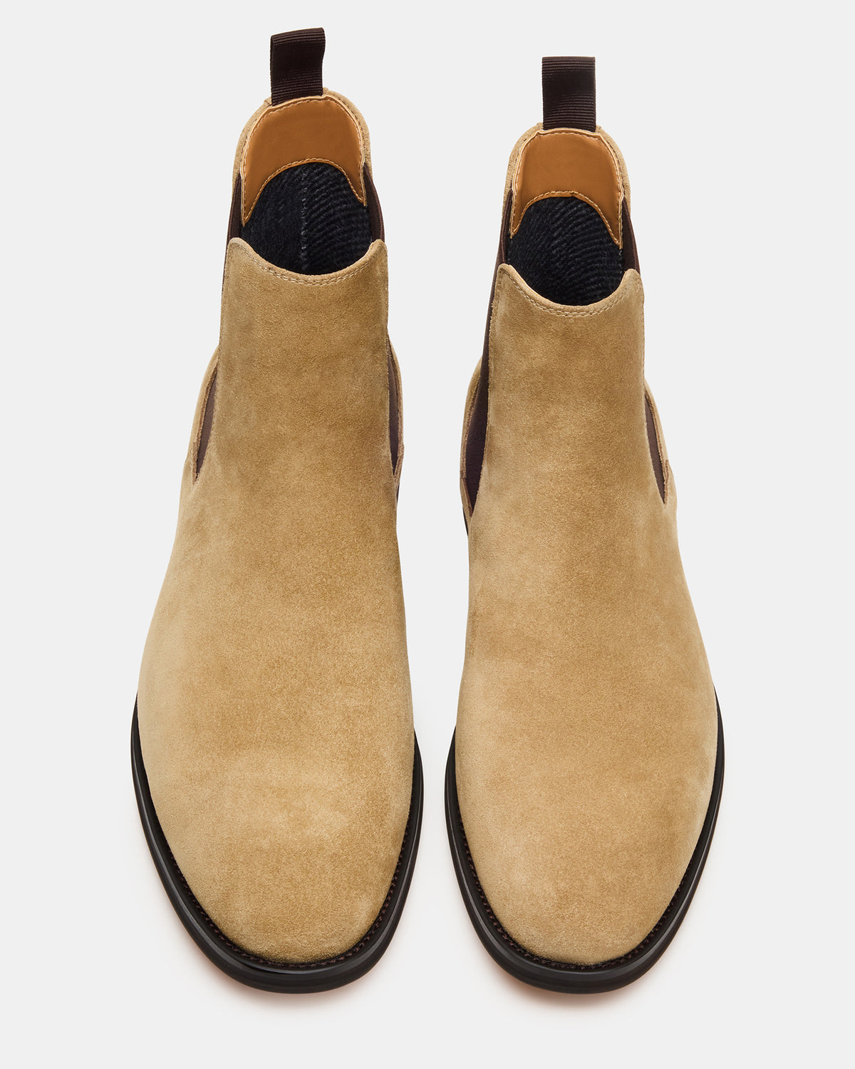 ALDAIR Taupe Suede Chelsea Men's Ankle Boot Steve Madden TAUPE SUED