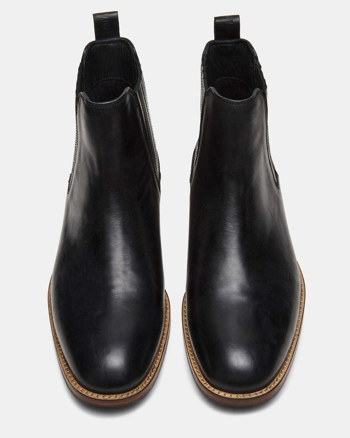 RYKER Black Chelsea Men's Ankle Boot Steve Madden BLACK