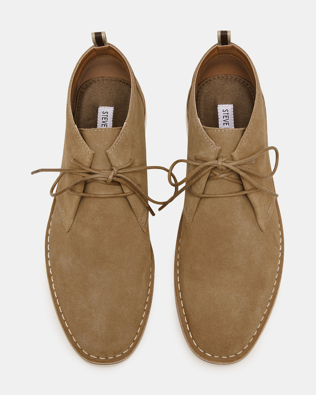 HERO Cognac Suede Lace-Up Ankle Men's Boots Steve Madden COGNAC SUEDE