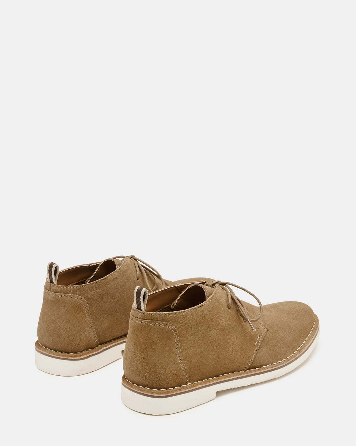 HERO Cognac Suede Lace-Up Ankle Men's Boots Steve Madden COGNAC SUEDE