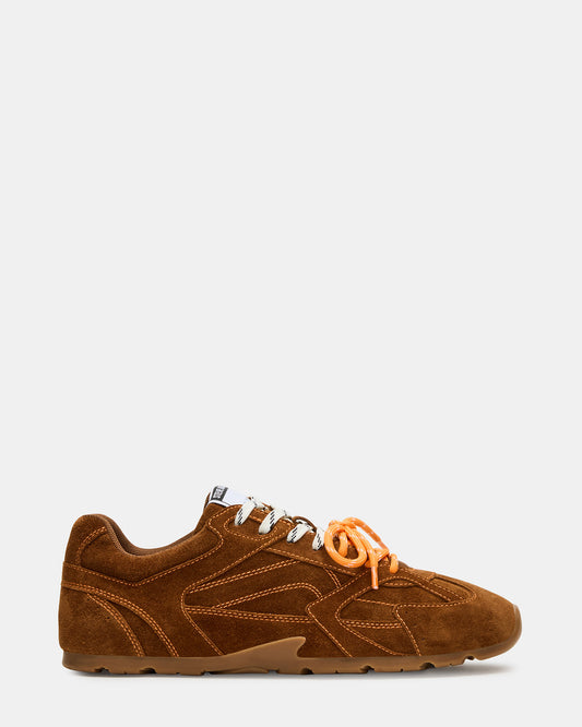 MIDAS Chestnut Low-Top Lace-Up Men's Sneaker Steve Madden CHESTNUT