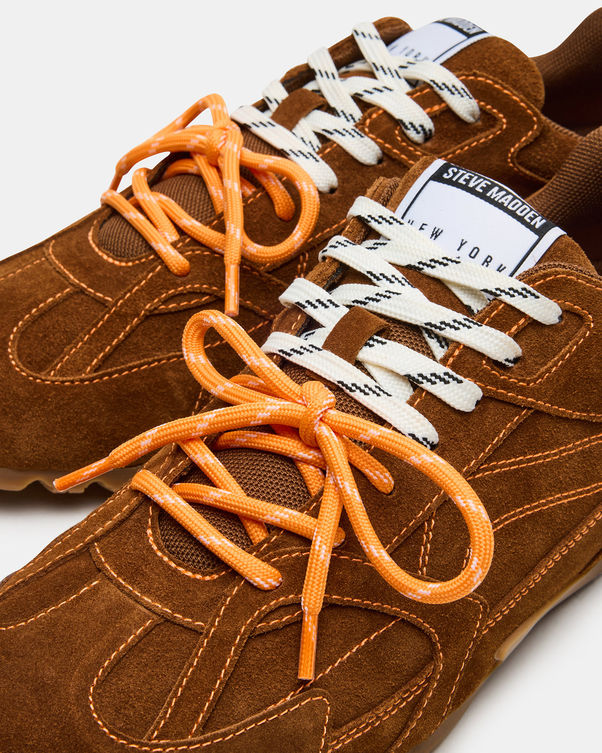 MIDAS Chestnut Low-Top Lace-Up Men's Sneaker Steve Madden CHESTNUT
