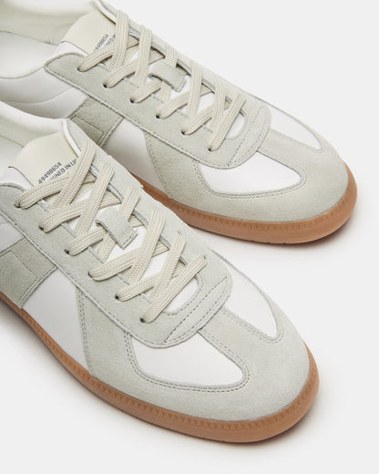 DIXON White Multi Low-Top Panel Men's Sneaker Steve Madden WHITE MULTI