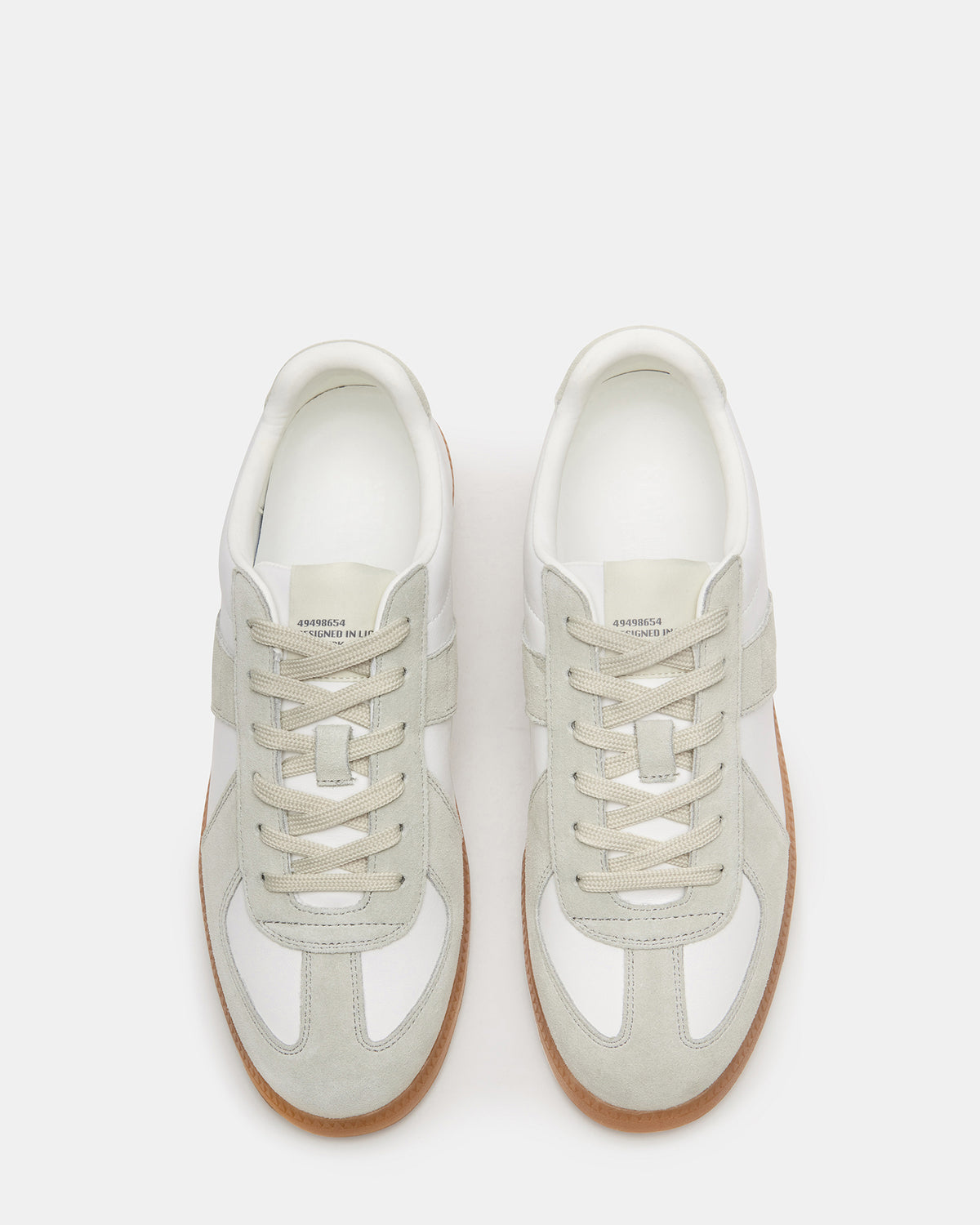 DIXON White Multi Low-Top Panel Men's Sneaker Steve Madden WHITE MULTI