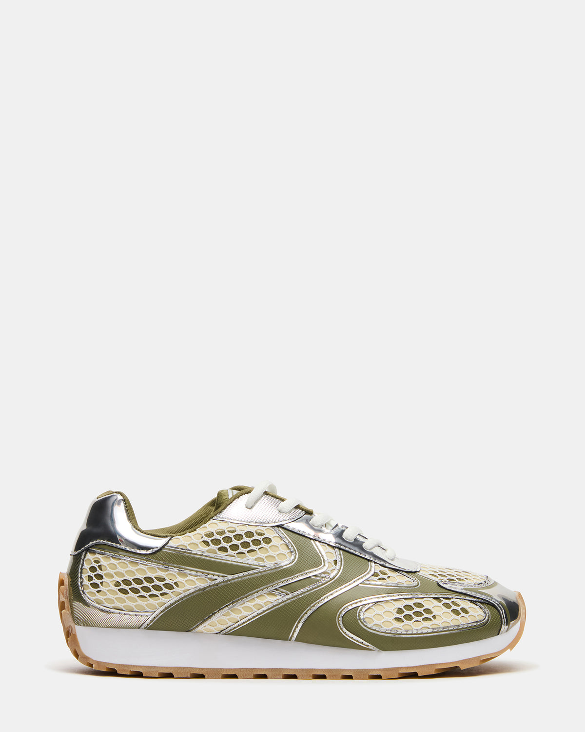 XYLO Green Low-Top Lace-Up Men's Sneakers Steve Madden GREEN
