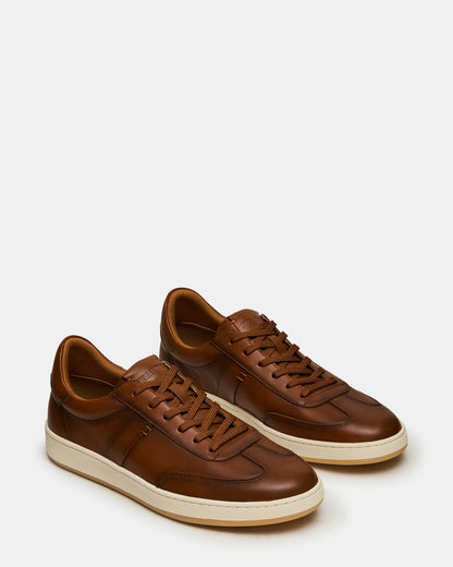 DYLAN Tan Low-Top Lace-Up Platform Men's Sneaker Steve Madden TAN