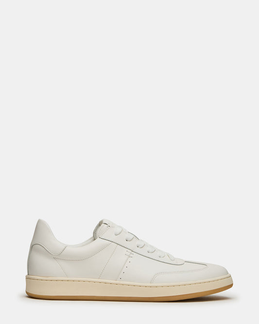 DYLAN White Low-Top Lace-Up Platform Men's Sneaker Steve Madden WHITE