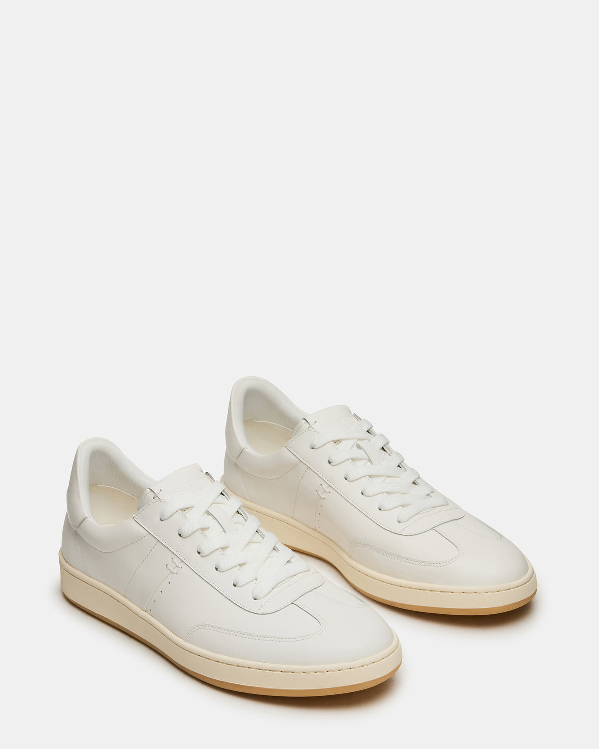DYLAN White Low-Top Lace-Up Platform Men's Sneaker Steve Madden WHITE