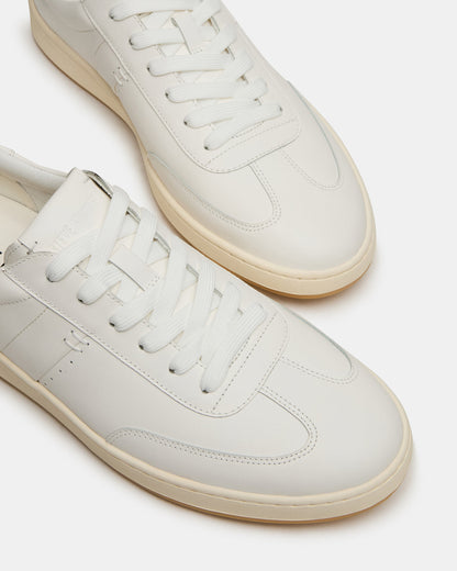 DYLAN White Low-Top Lace-Up Platform Men's Sneaker Steve Madden WHITE