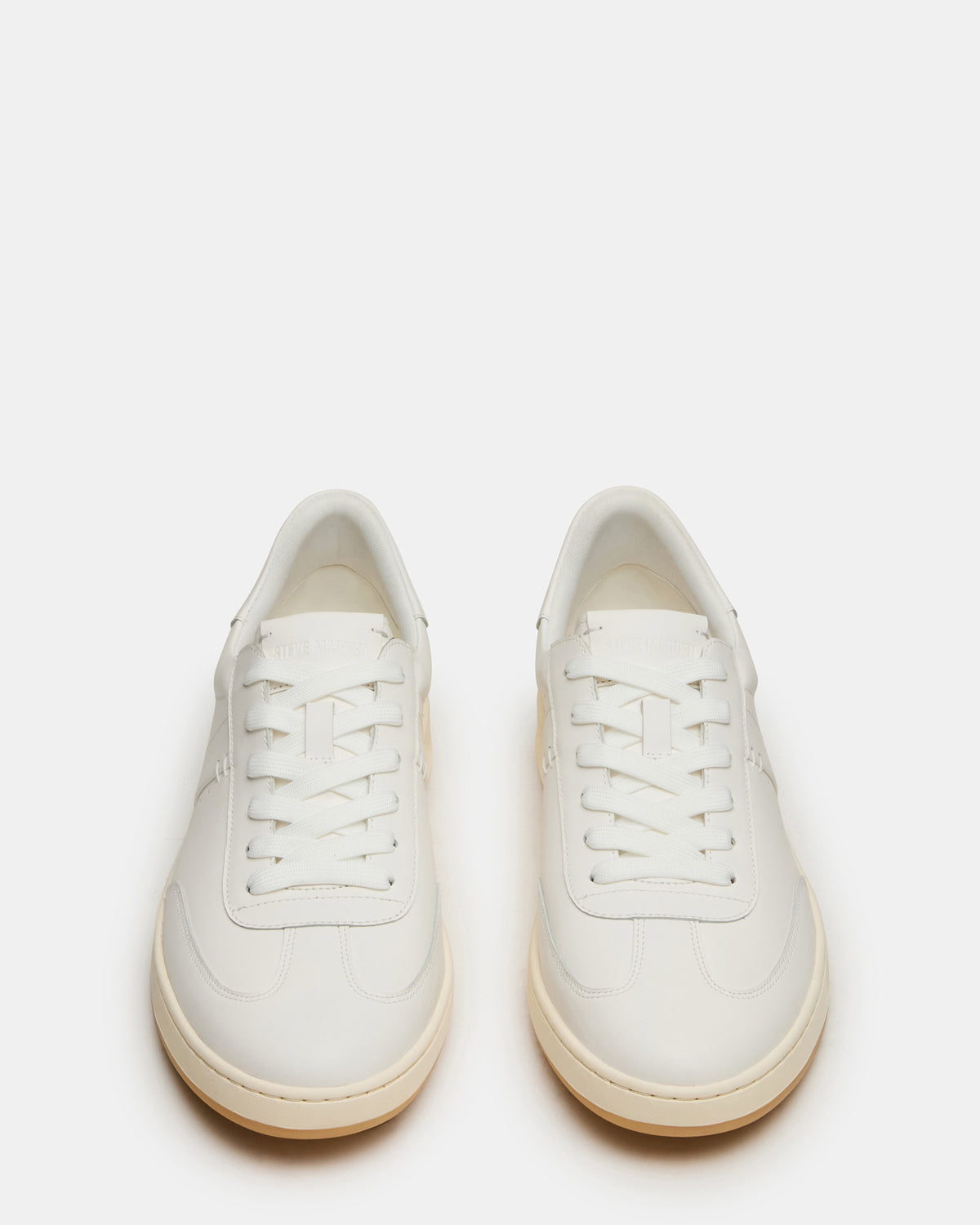 DYLAN White Low-Top Lace-Up Platform Men's Sneaker Steve Madden WHITE