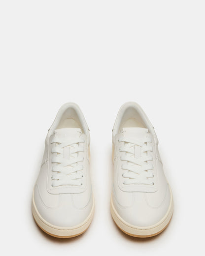 DYLAN White Low-Top Lace-Up Platform Men's Sneaker Steve Madden WHITE