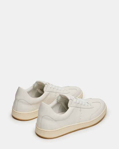 DYLAN White Low-Top Lace-Up Platform Men's Sneaker Steve Madden WHITE