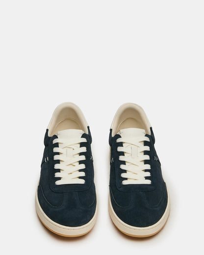 DYLAN Navy/White Low-Top Lace-Up Platform Men's Sneaker Steve Madden NAVY WHITE