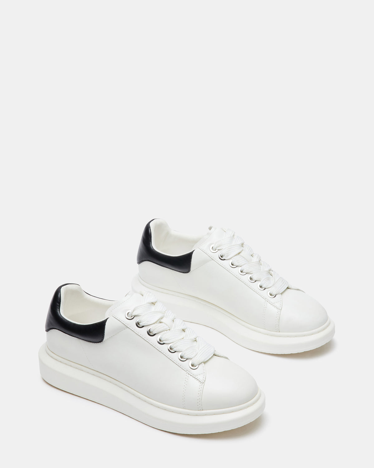 FROSTED White Multi Men's Low-Top Lace-Up Sneaker Steve Madden WHITE MULTI
