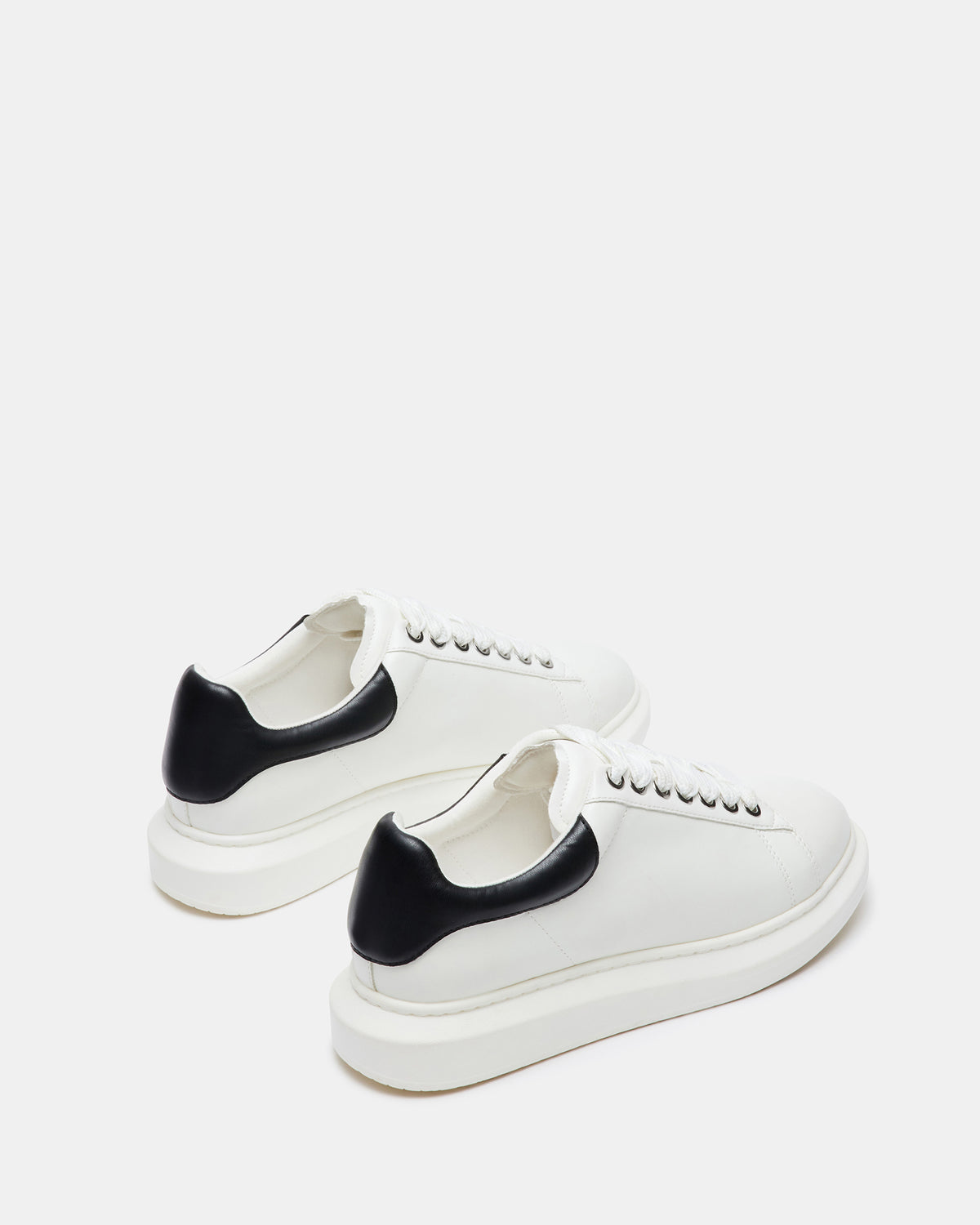 FROSTED White Multi Men's Low-Top Lace-Up Sneaker Steve Madden WHITE MULTI