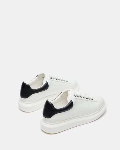 FROSTED White Multi Men's Low-Top Lace-Up Sneaker Steve Madden WHITE MULTI