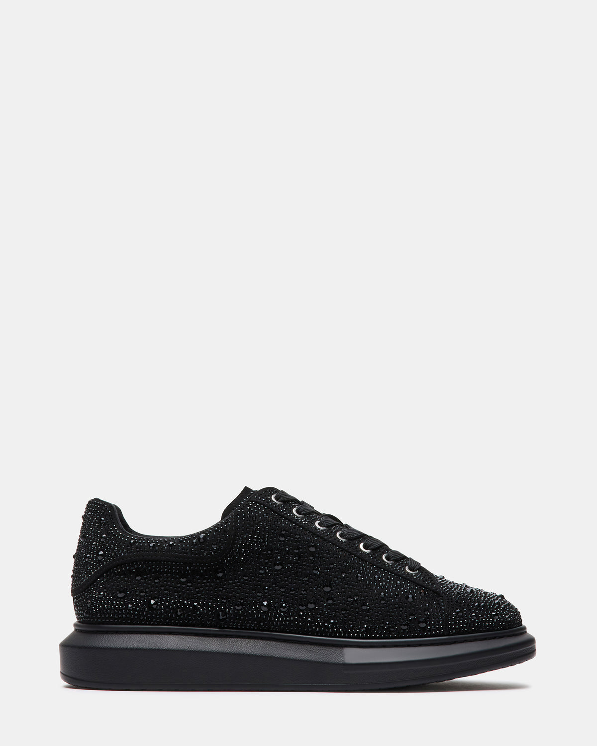 ICEBOX Rhinestone Men's Low-Top Lace-Up Sneaker Steve Madden RHINESTONES