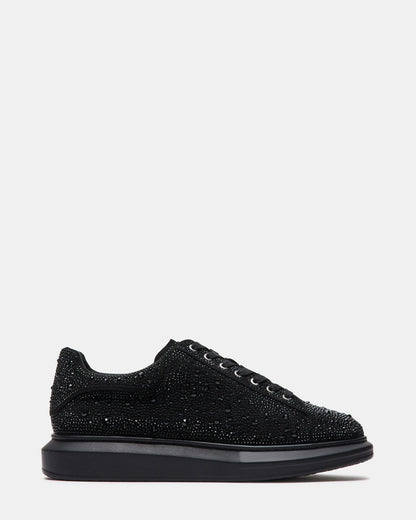 ICEBOX Rhinestone Men's Low-Top Lace-Up Sneaker Steve Madden RHINESTONES