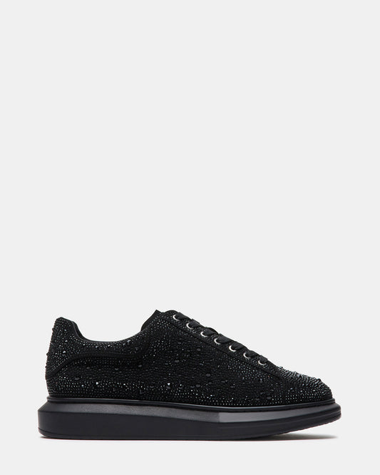 ICEBOX Rhinestone Men's Low-Top Lace-Up Sneaker Steve Madden RHINESTONES