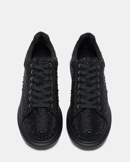 ICEBOX Rhinestone Men's Low-Top Lace-Up Sneaker Steve Madden RHINESTONES