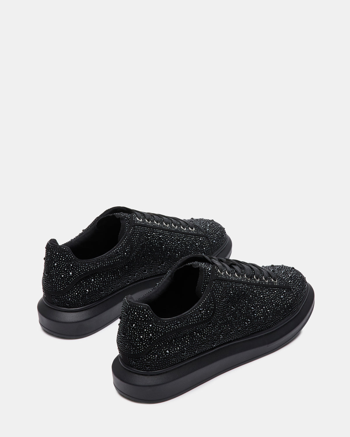 ICEBOX Rhinestone Men's Low-Top Lace-Up Sneaker Steve Madden RHINESTONES