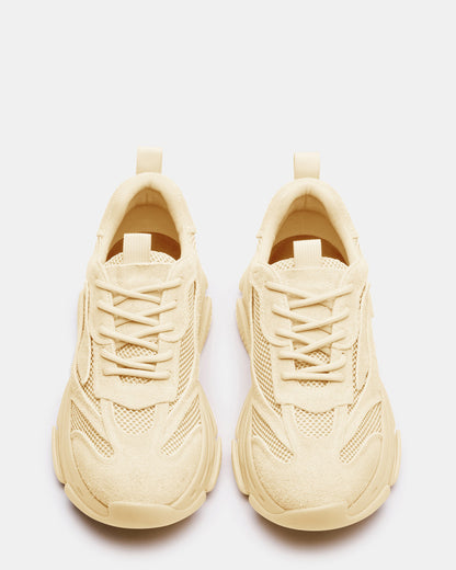 POSSESS Taupe Suede Low-Top Lace-Up Men's Sneaker Steve Madden TAUPE SUEDE