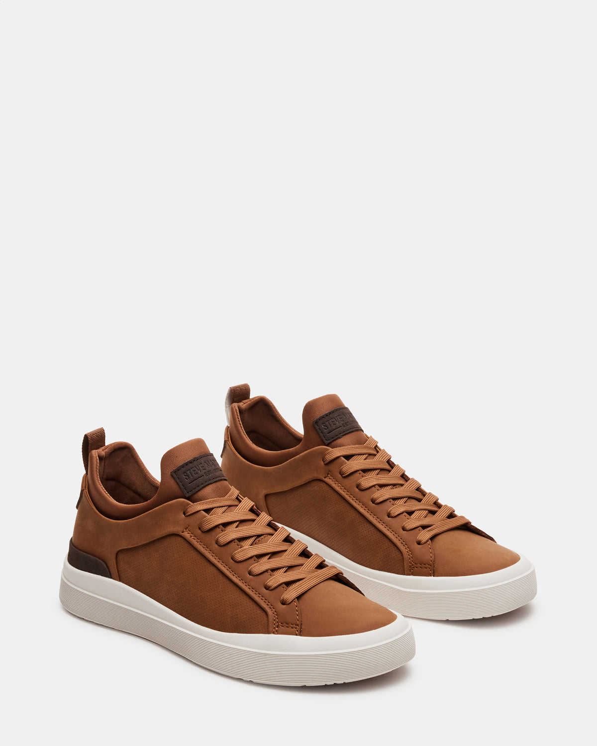 DACK Cognac Men's Lace-Up Sneakers Steve Madden COGNAC