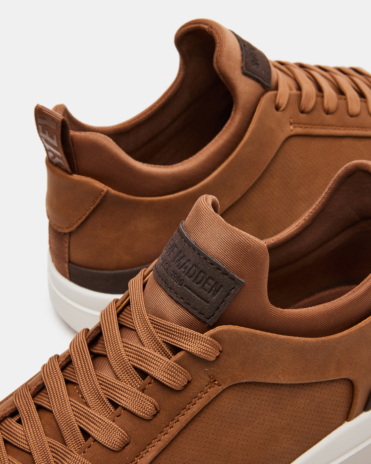 DACK Cognac Men's Lace-Up Sneakers Steve Madden COGNAC