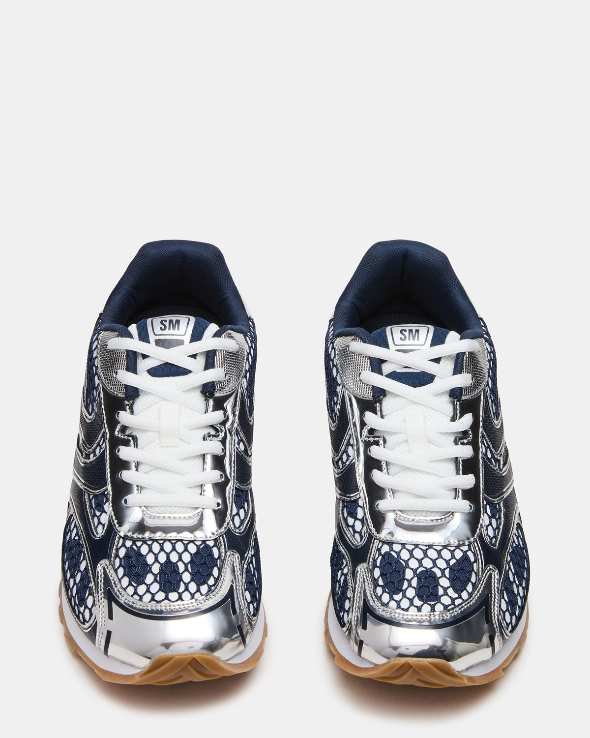 XYLO Blue Low-Top Lace-Up Men's Sneakers Steve Madden BLUE
