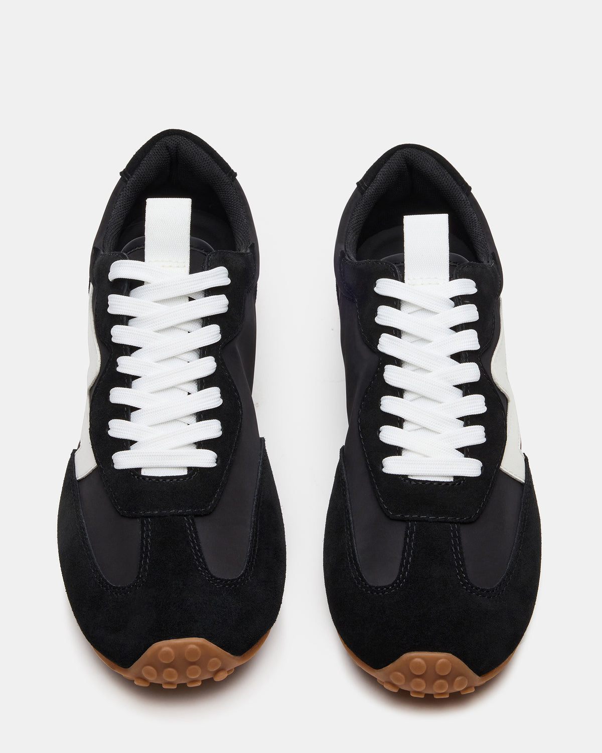 CYRUS Black Low-Top Lace-Up Men's Sneaker Steve Madden BLACK