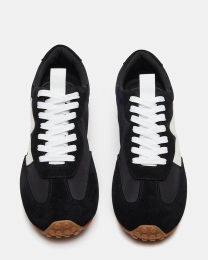 CYRUS Black Low-Top Lace-Up Men's Sneaker Steve Madden BLACK