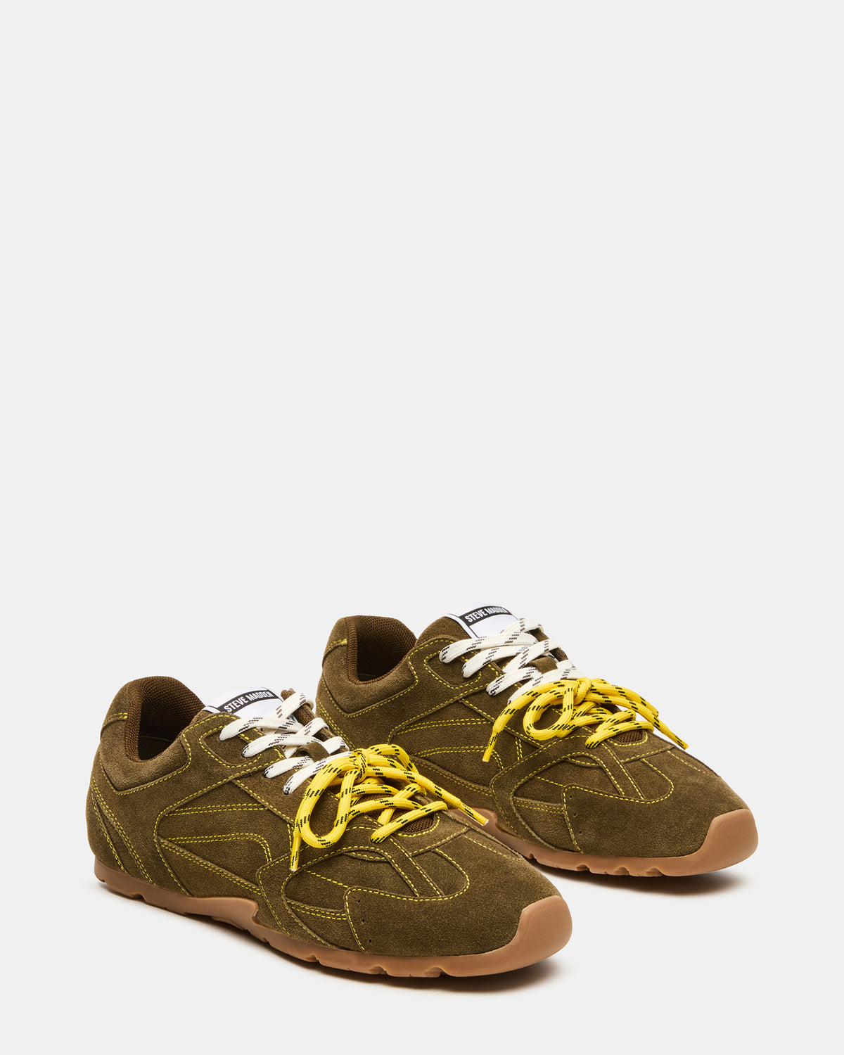 MIDAS Olive Low-Top Lace-Up Men's Sneaker Steve Madden OLIVE