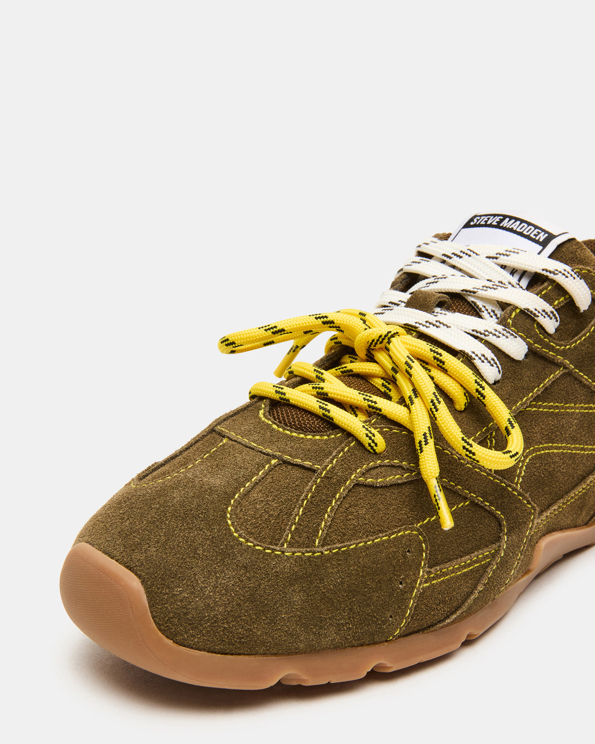 MIDAS Olive Low-Top Lace-Up Men's Sneaker Steve Madden OLIVE