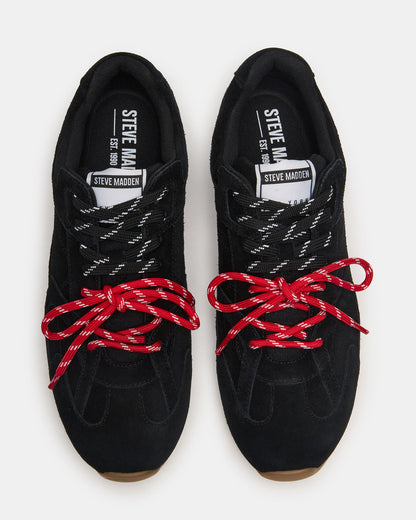 MIDAS Black Multi Low-Top Lace-Up Men's Sneaker Steve Madden BLACK MULTI