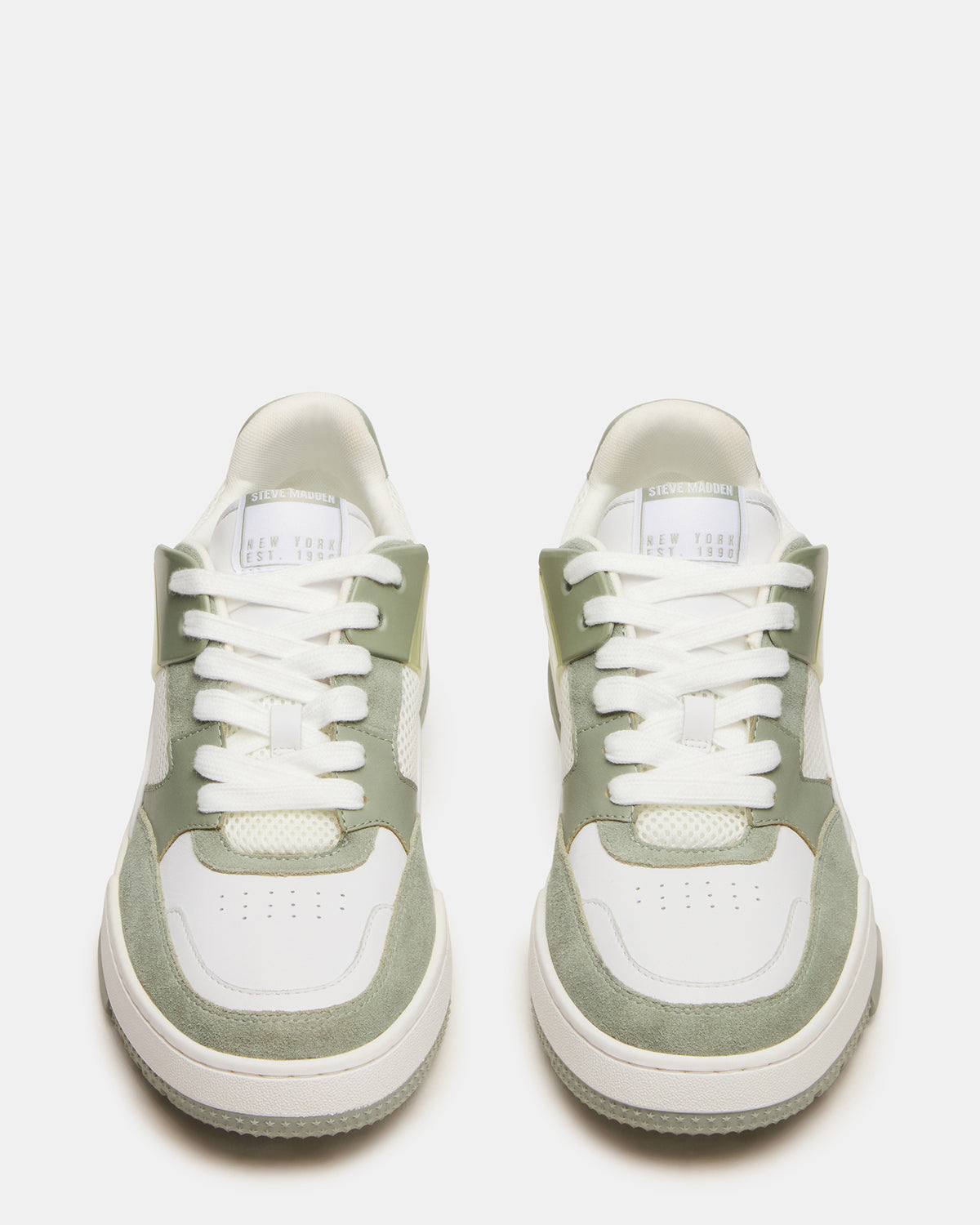 SANCHEZ Green Multi Low-Top Lace-Up Men's Sneaker Steve Madden GREEN MULTI