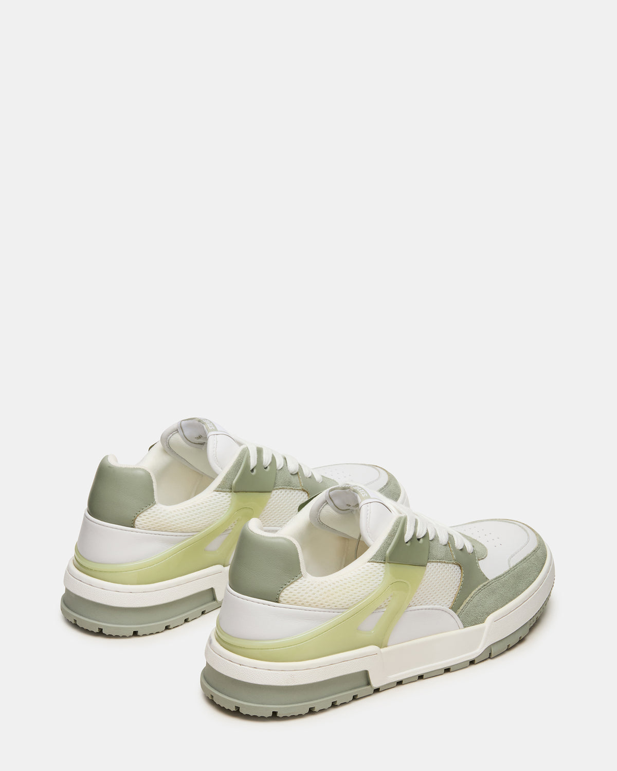 SANCHEZ Green Multi Low-Top Lace-Up Men's Sneaker Steve Madden GREEN MULTI