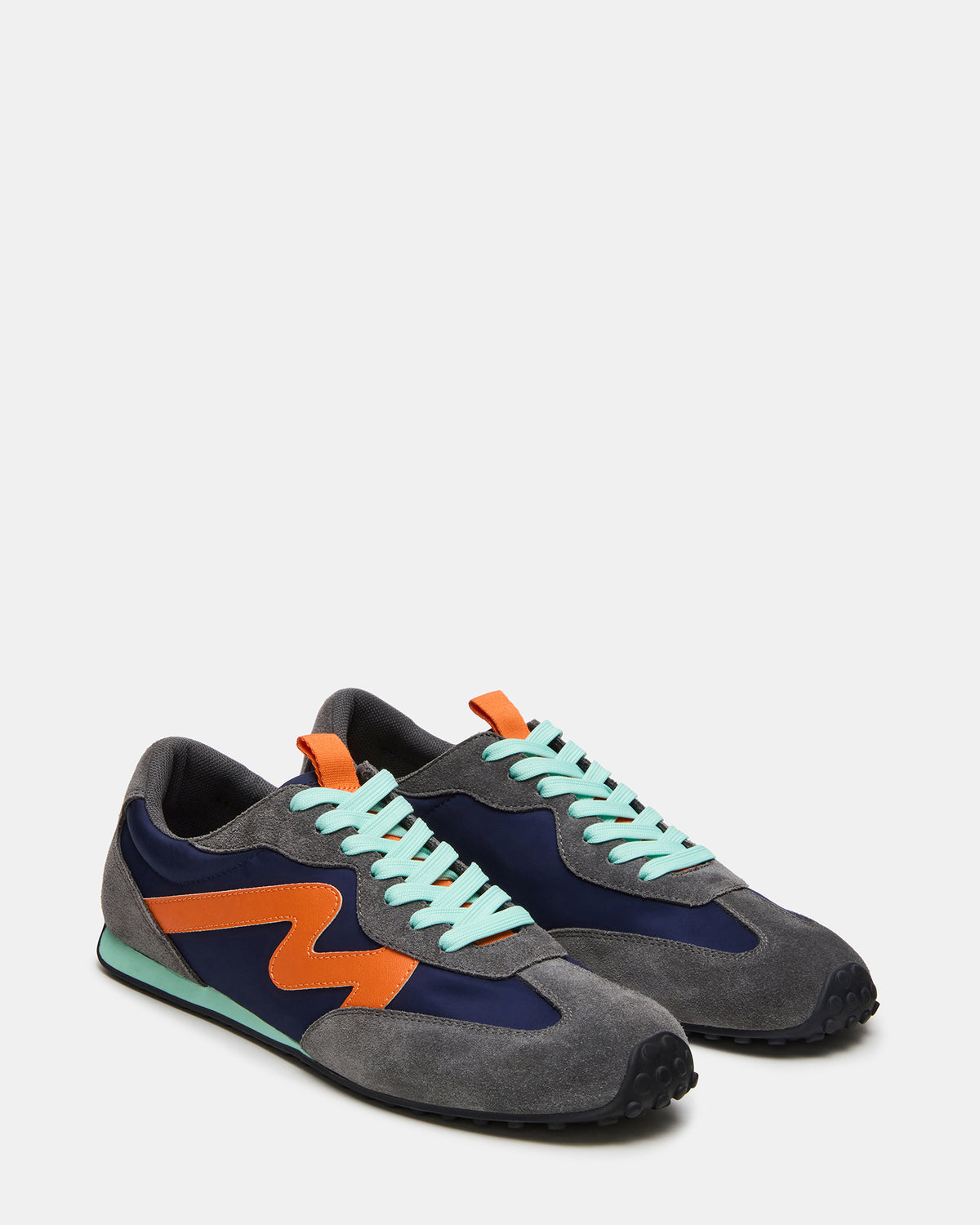 CYRUS Grey Multi Low-Top Lace-Up Men's Sneaker Steve Madden GREY MULTI